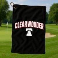 Clearwooder Philly Baseball Spring Training Souvenir Golf Towel thumb 1