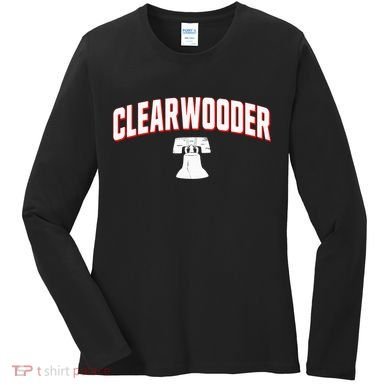Clearwooder Philly Baseball Spring Training Souvenir Women's Long Sleeve Shirt
