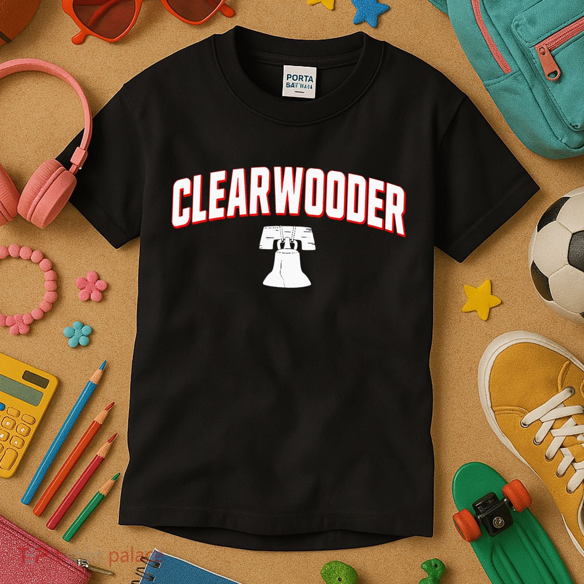 Clearwooder Philly Baseball Spring Training Souvenir Kids T-Shirt