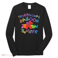 Cute Professional Balloon Animal Twister Party Long Sleeve Shirt thumb 0