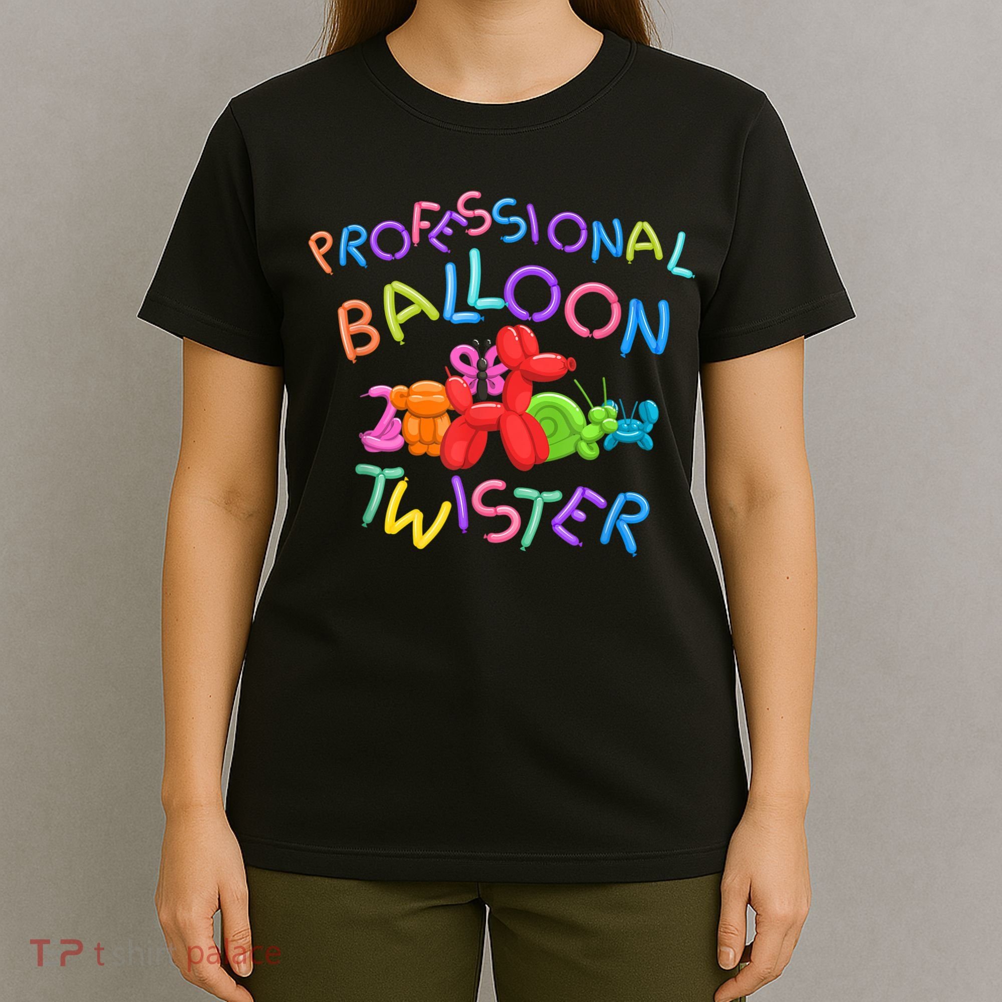 Cute Professional Balloon Animal Twister Party T-Shirt
