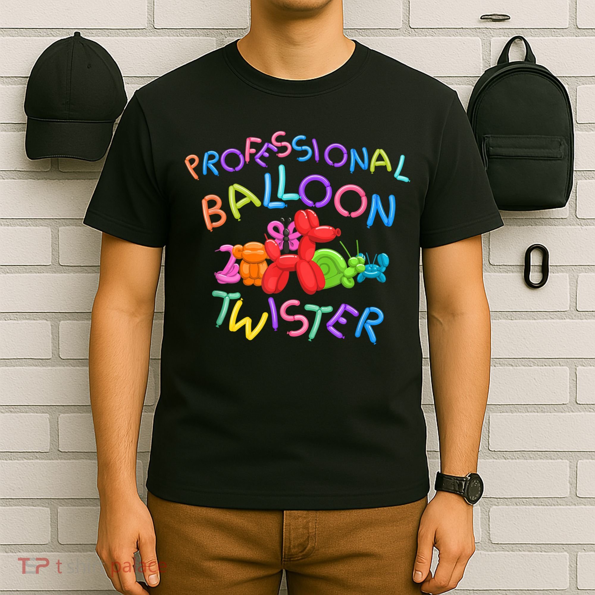 Cute Professional Balloon Animal Twister Party T-Shirt