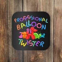 Cute Professional Balloon Animal Twister Party Coaster thumb 0