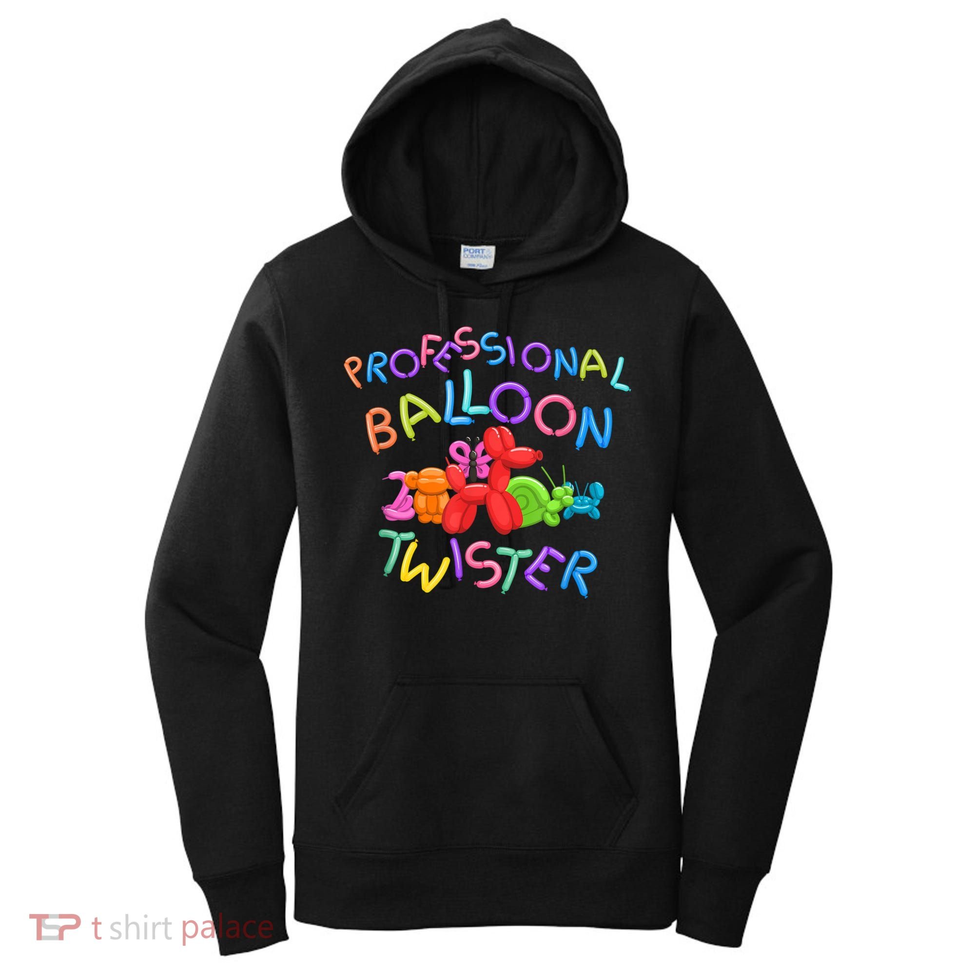 Cute Professional Balloon Animal Twister Party Women's Hoodie