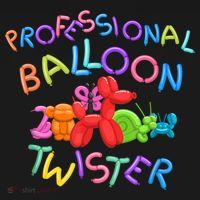 Cute Professional Balloon Animal Twister Party Women's Hoodie thumb 2
