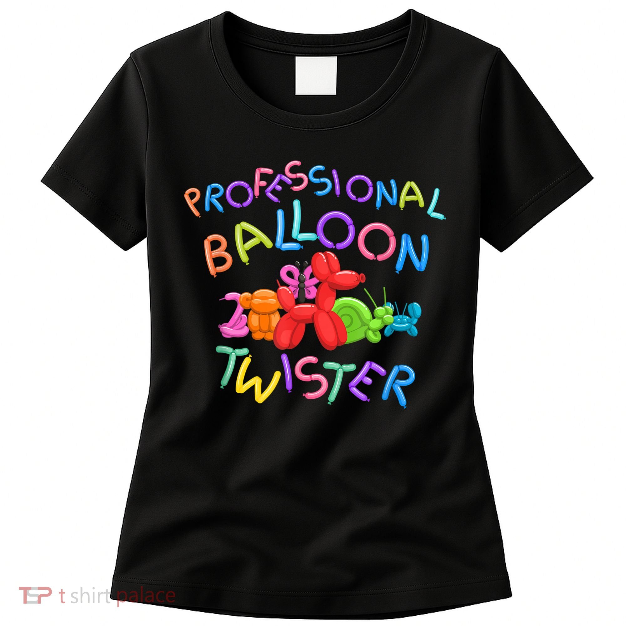 Cute Professional Balloon Animal Twister Party Women's T-Shirt