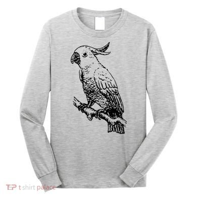 Cockatoo Parrot Bird Long Sleeve Shirt