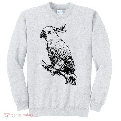 Cockatoo Parrot Bird Sweatshirt