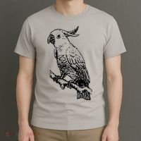 Cockatoo Parrot Bird T-Shirt thumb 3