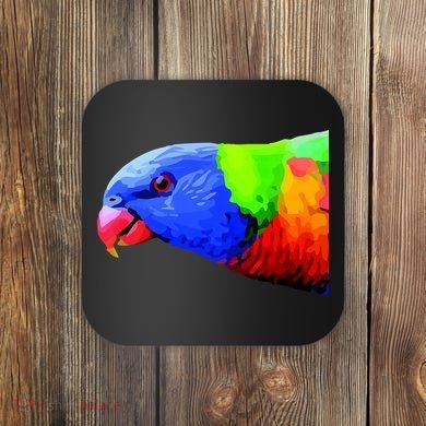 Cool Parrot Bird Funny Side Action Coaster