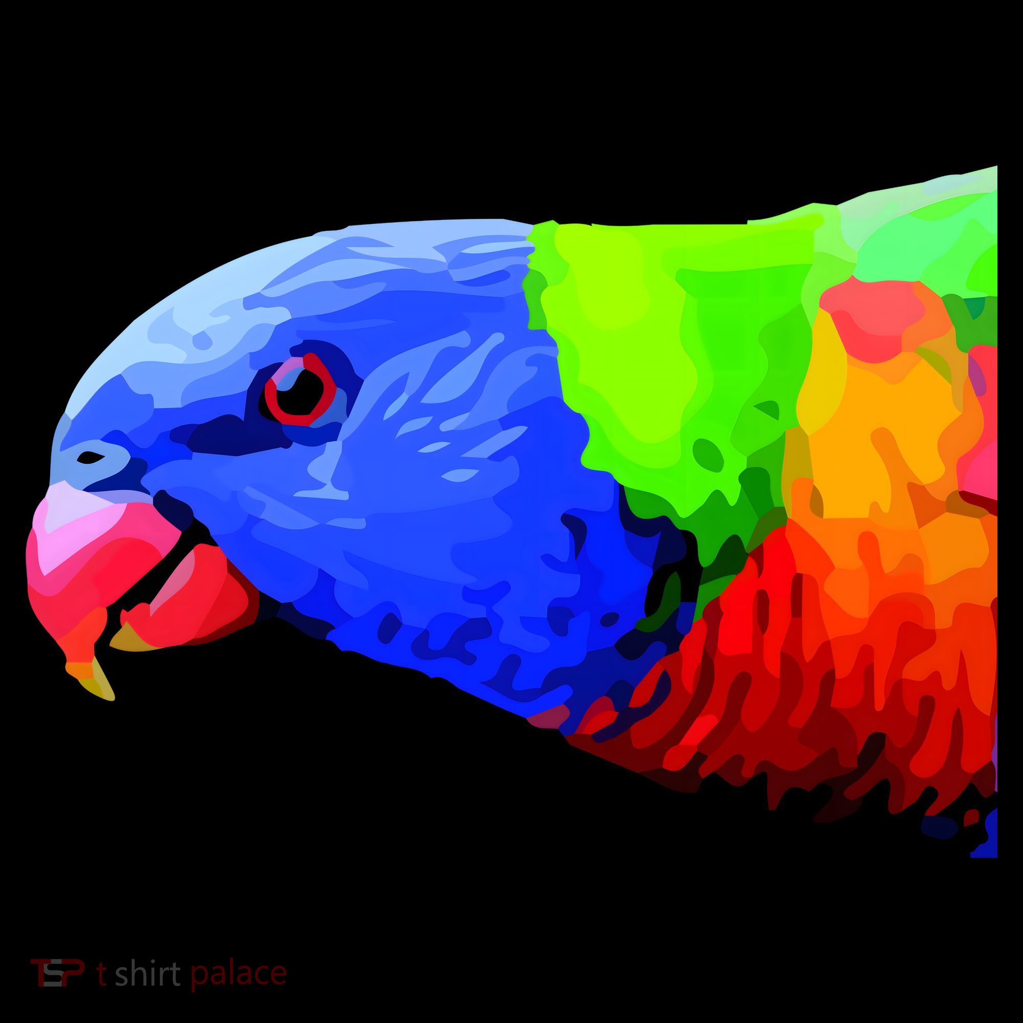 Cool Parrot Bird Funny Side Action Coaster