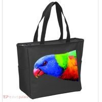 Cool Parrot Bird Funny Side Action Tote Bag thumb 2