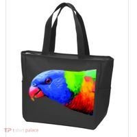 Cool Parrot Bird Funny Side Action Tote Bag thumb 3