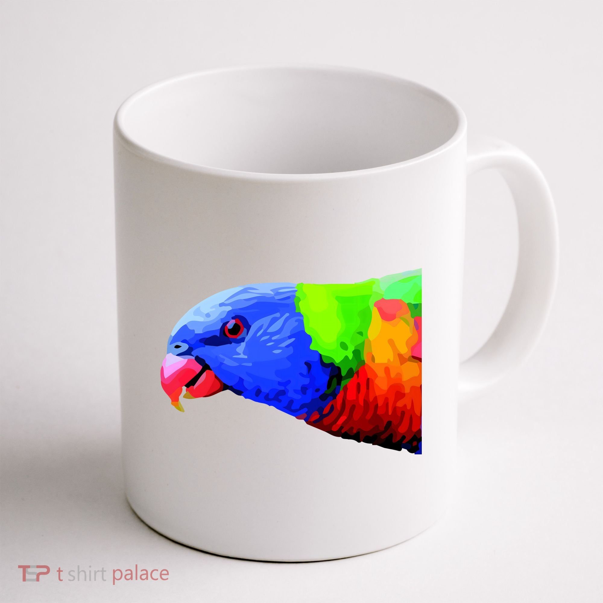 Cool Parrot Bird Funny Side Action Coffee Mug