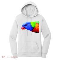Cool Parrot Bird Funny Side Action Women's Hoodie thumb 0