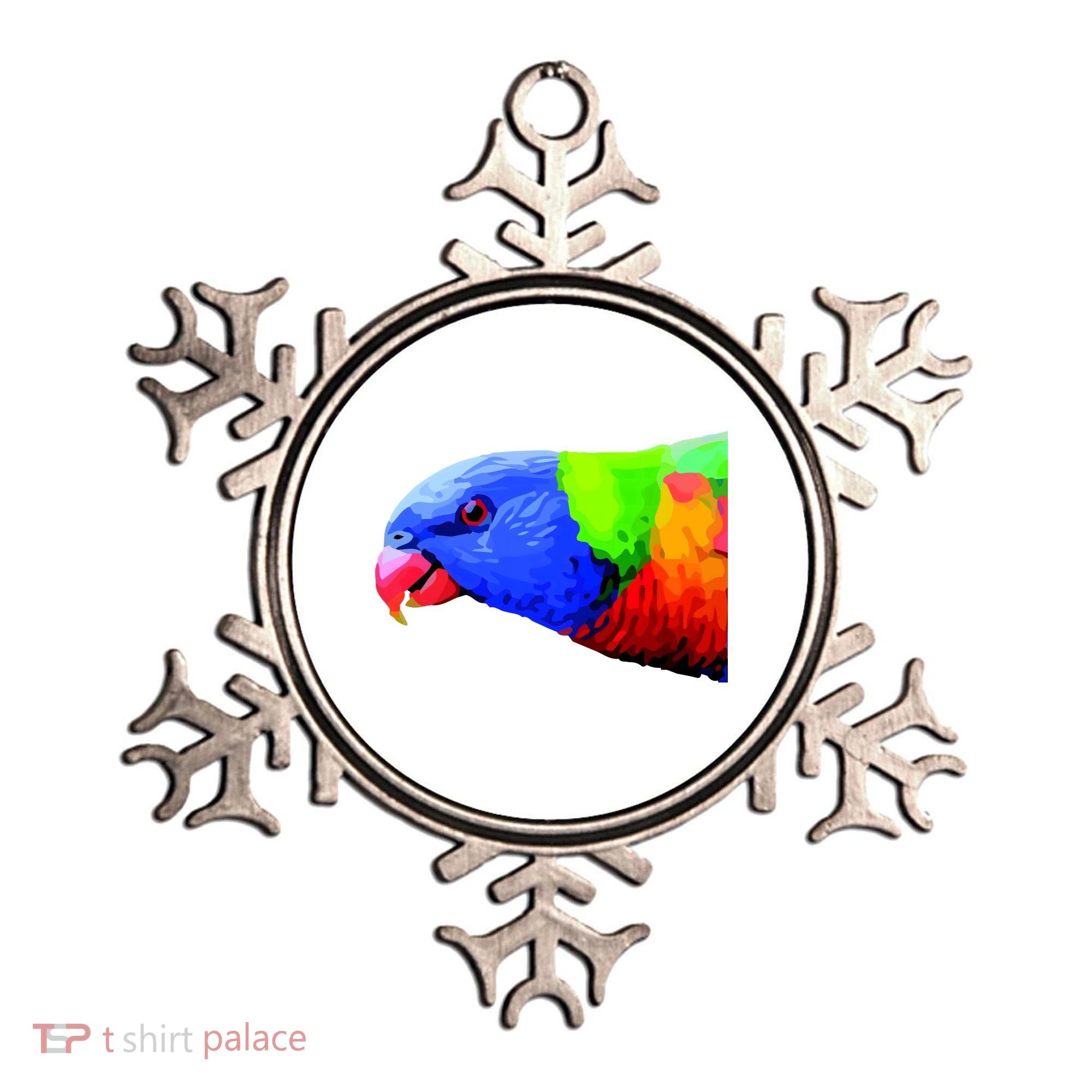 Cool Parrot Bird Funny Side Action Ornament