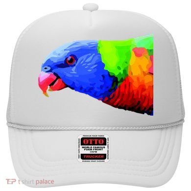 Cool Parrot Bird Funny Side Action Hat