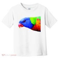 Cool Parrot Bird Funny Side Action Toddler T-Shirt thumb 0