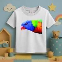 Cool Parrot Bird Funny Side Action Toddler T-Shirt thumb 3