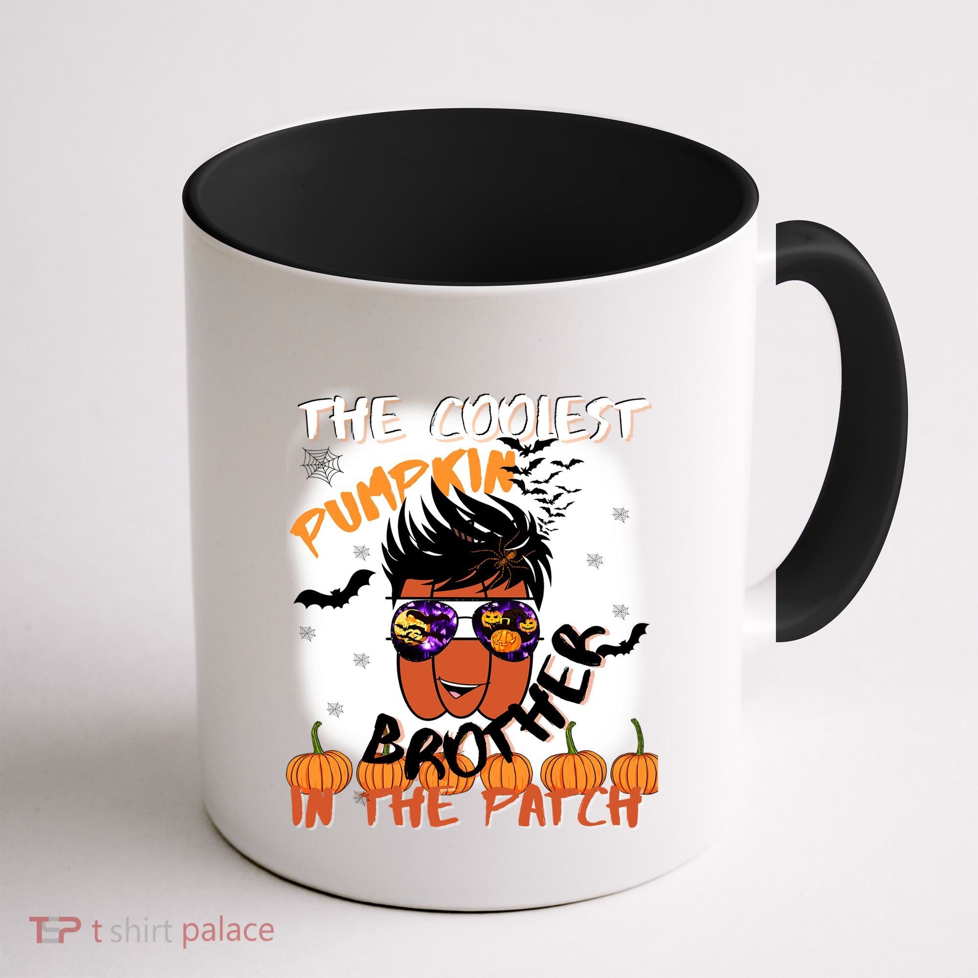 Coolest Pumpkin Brother In The Patch Halloween Gift Coffee Mug