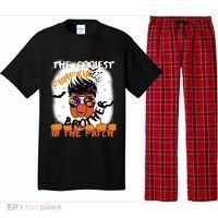 Coolest Pumpkin Brother In The Patch Halloween Gift Pajama Set thumb 0