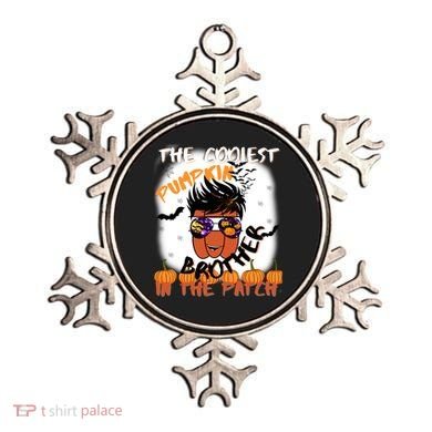 Coolest Pumpkin Brother In The Patch Halloween Gift Ornament