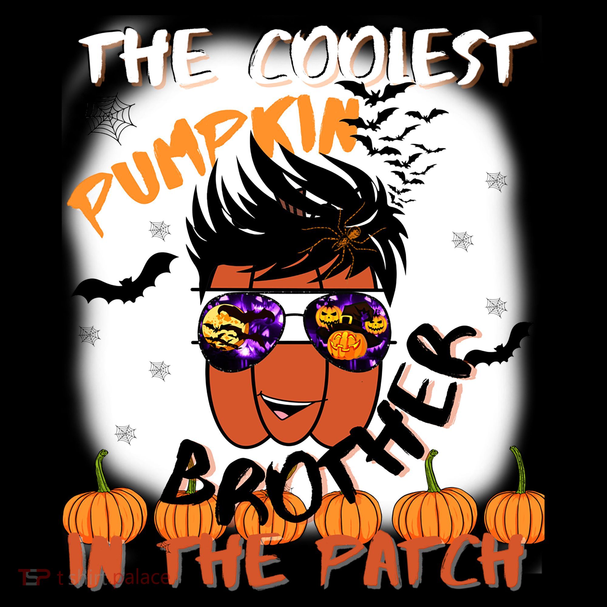 Coolest Pumpkin Brother In The Patch Halloween Gift Ornament