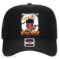 Coolest Pumpkin Brother In The Patch Halloween Gift Hat thumb 0