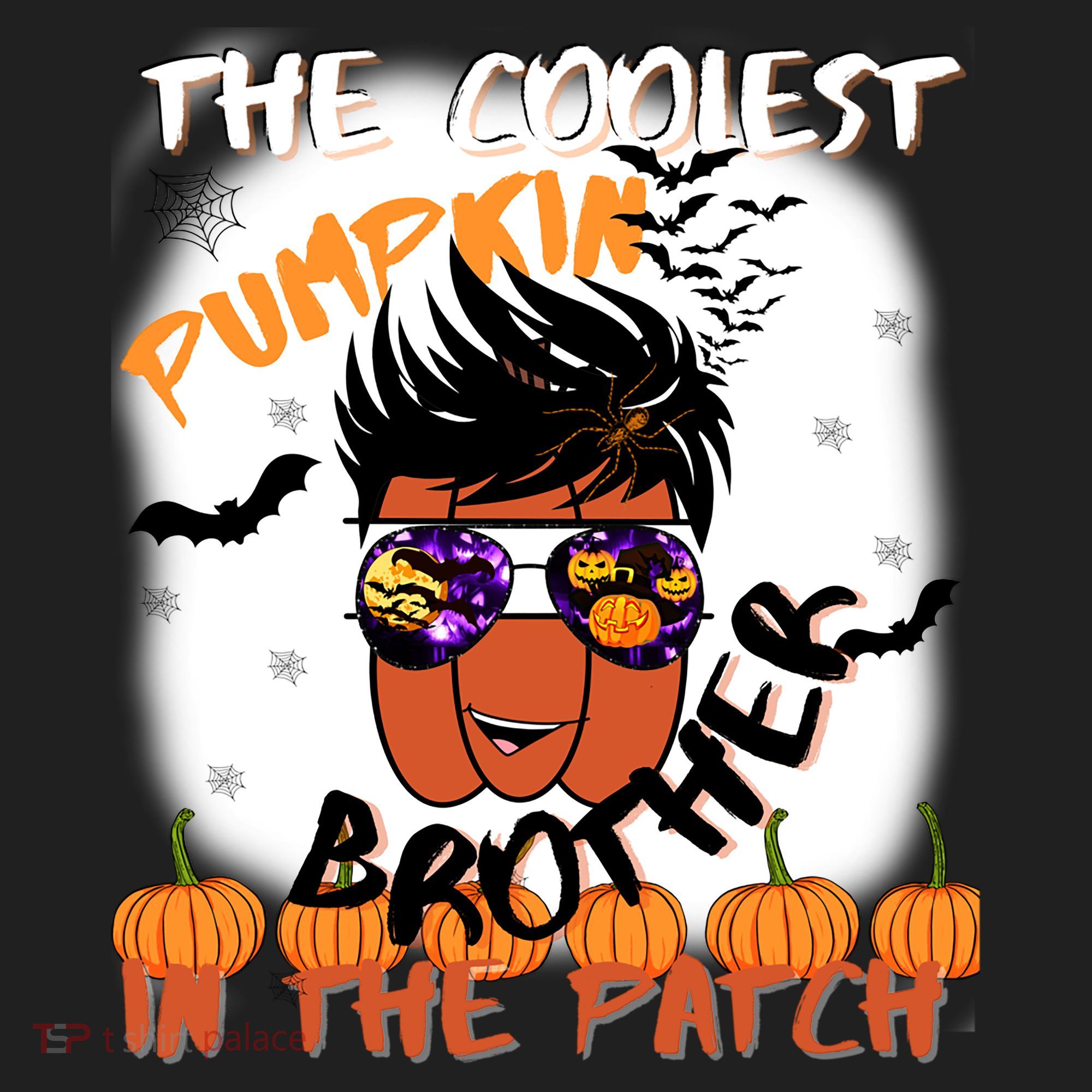 Coolest Pumpkin Brother In The Patch Halloween Gift Hat