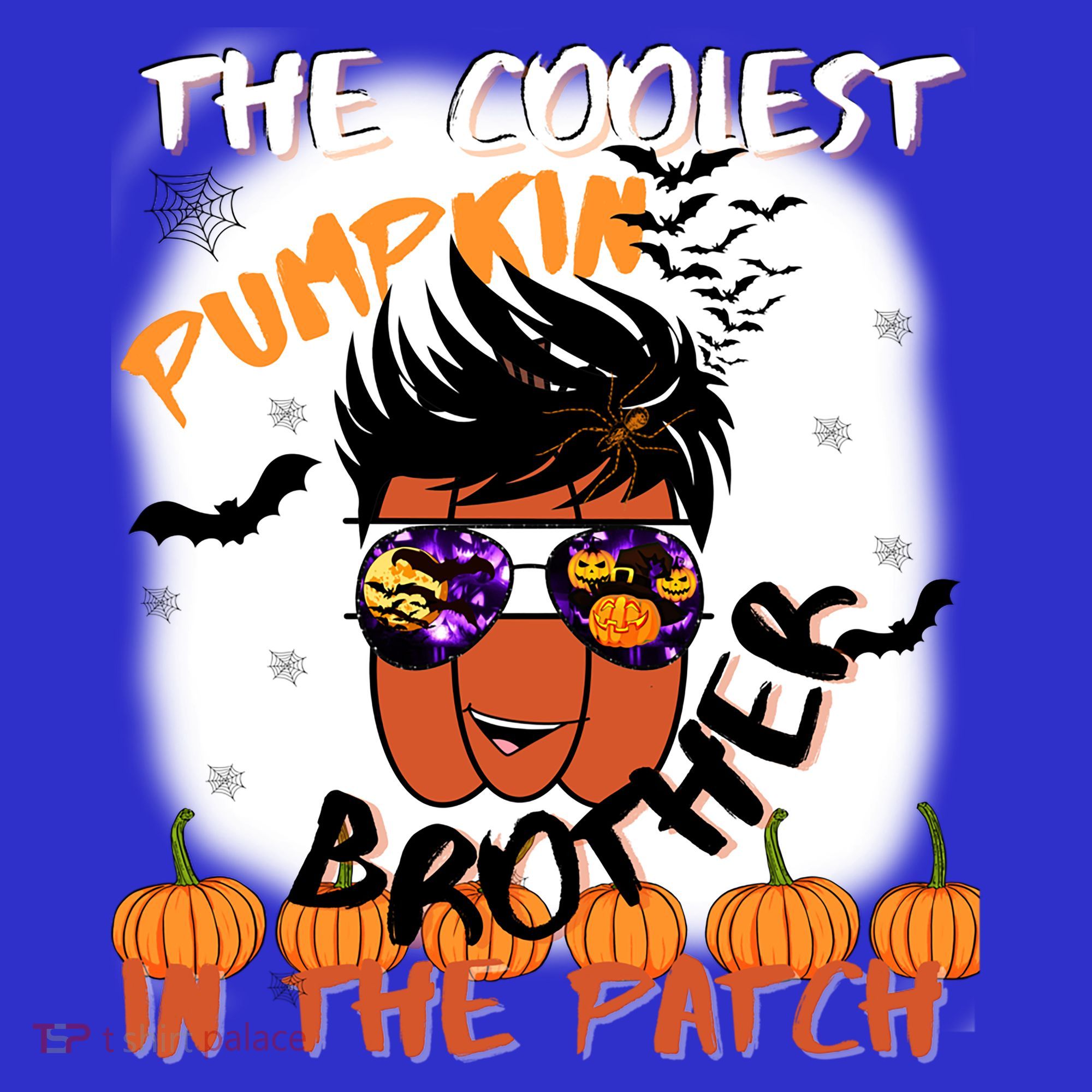Coolest Pumpkin Brother In The Patch Halloween Gift Hoodie