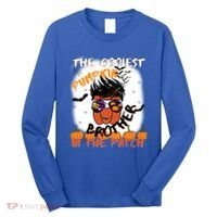 Coolest Pumpkin Brother In The Patch Halloween Gift Long Sleeve Shirt thumb 0