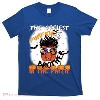 Coolest Pumpkin Brother In The Patch Halloween Gift T-Shirt thumb 0