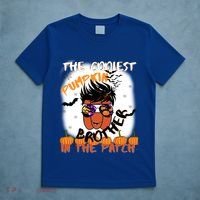 Coolest Pumpkin Brother In The Patch Halloween Gift T-Shirt thumb 5