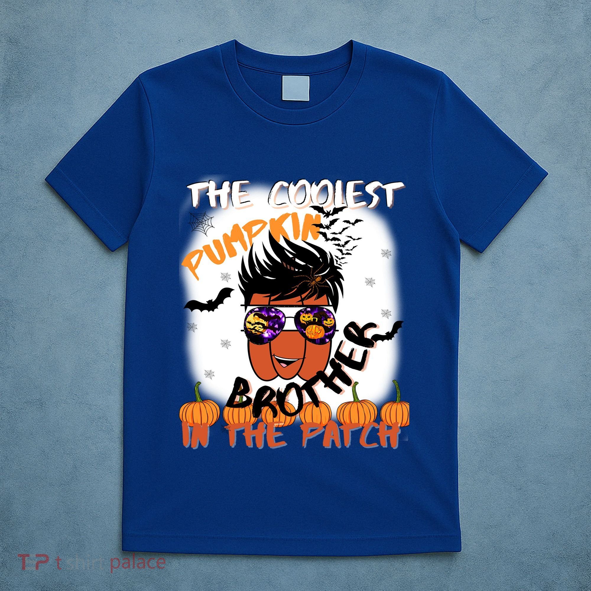 Coolest Pumpkin Brother In The Patch Halloween Gift T-Shirt