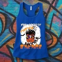 Coolest Pumpkin Brother In The Patch Halloween Gift Women's Tank Top thumb 3