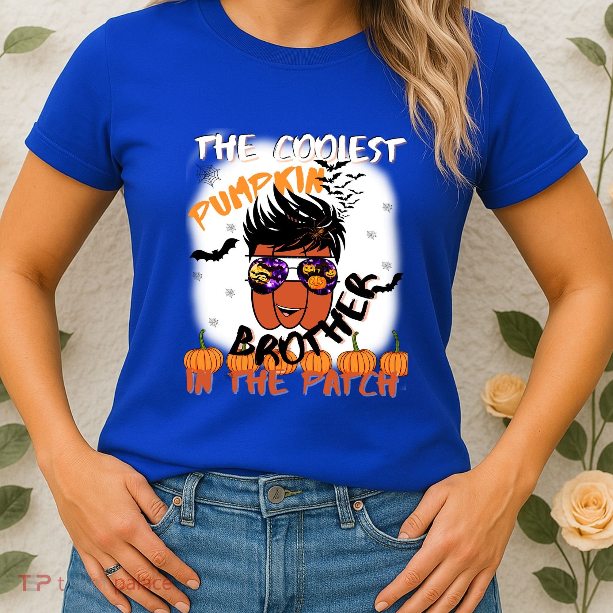 Coolest Pumpkin Brother In The Patch Halloween Gift Women's T-Shirt