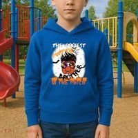 Coolest Pumpkin Brother In The Patch Halloween Gift Kids Hoodie thumb 2