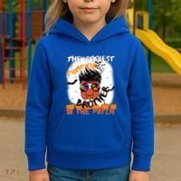 Coolest Pumpkin Brother In The Patch Halloween Gift Kids Hoodie thumb 3