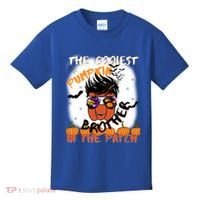 Coolest Pumpkin Brother In The Patch Halloween Gift Kids T-Shirt thumb 0