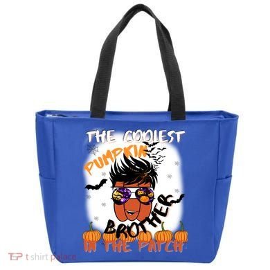Coolest Pumpkin Brother In The Patch Halloween Gift Tote Bag