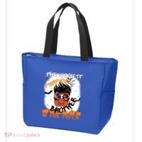 Coolest Pumpkin Brother In The Patch Halloween Gift Tote Bag thumb 3
