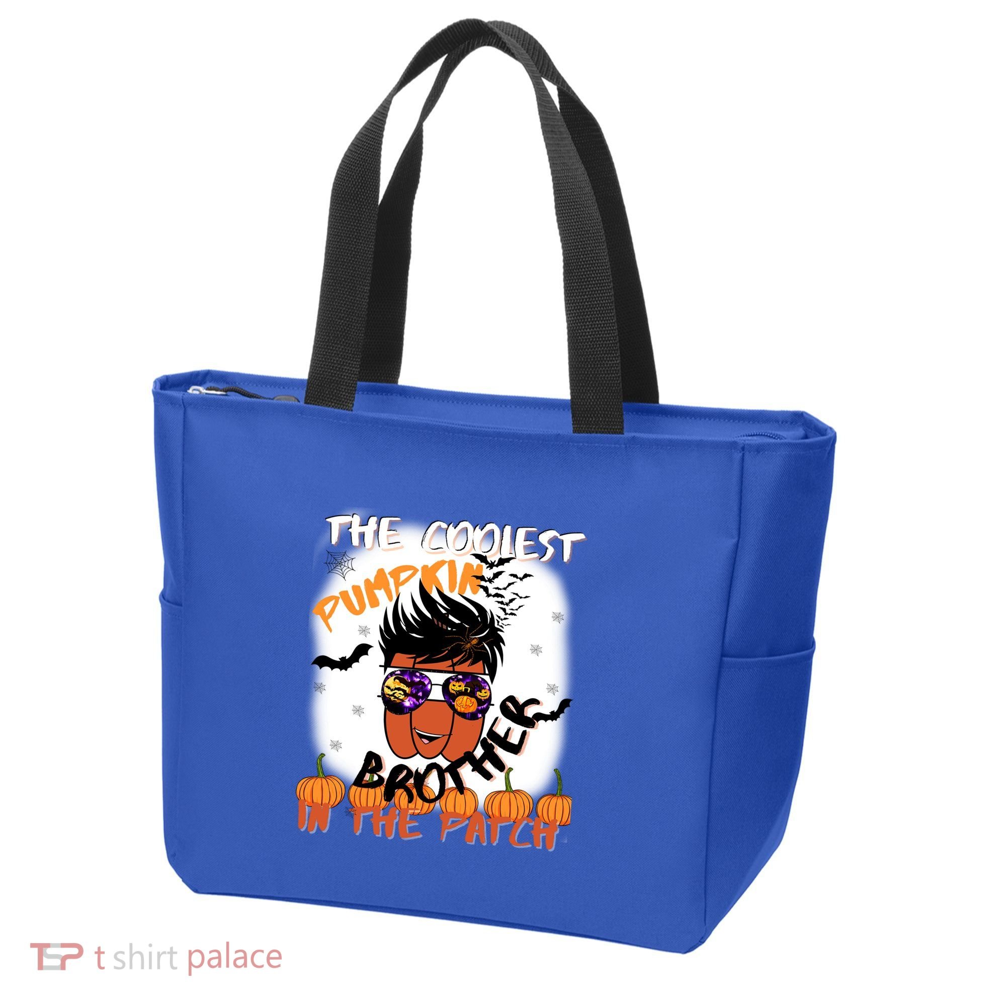 Coolest Pumpkin Brother In The Patch Halloween Gift Tote Bag