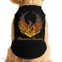 Cool Phoenix Bird Rising Doggie Tank thumb 0