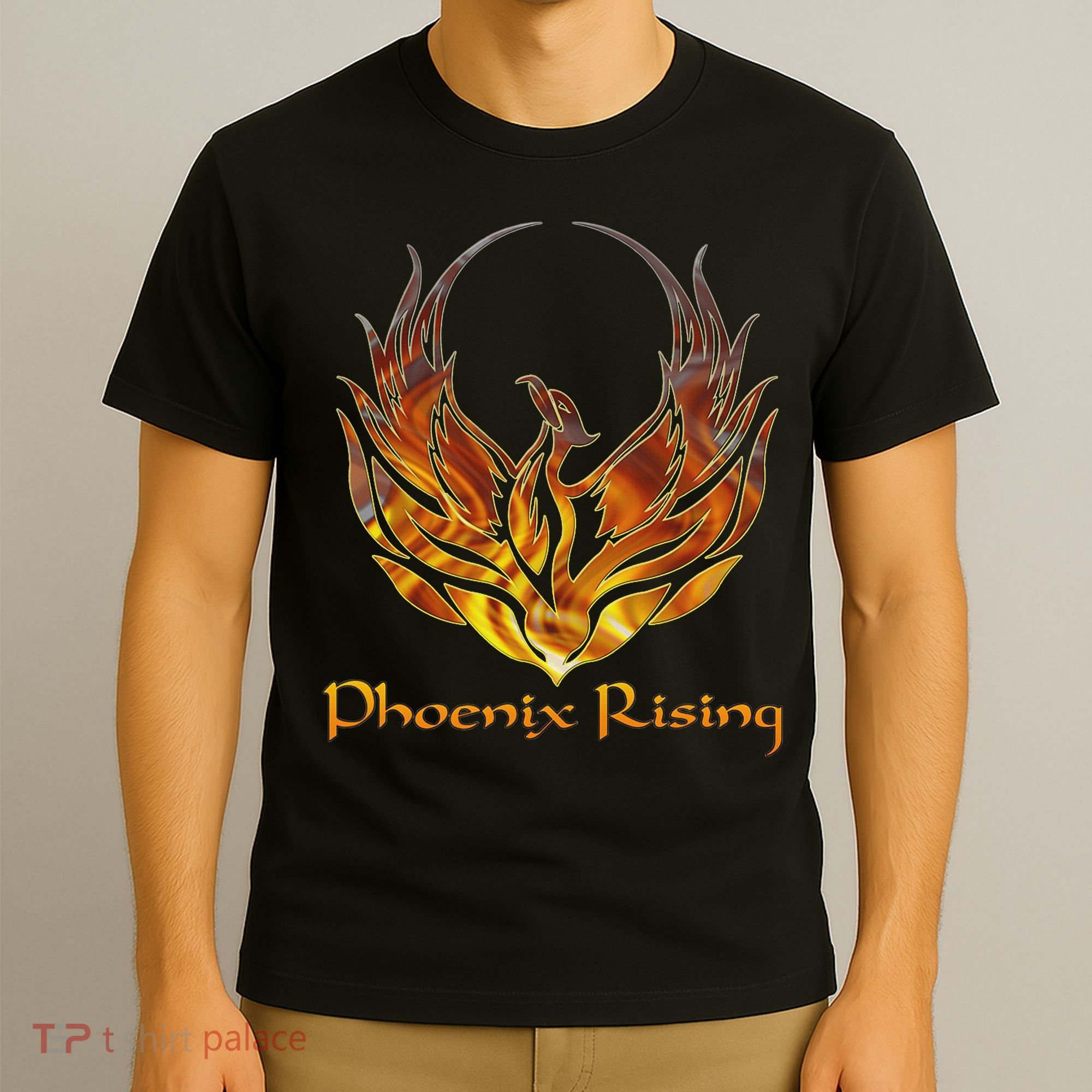 Cool Phoenix Bird Rising T-Shirt