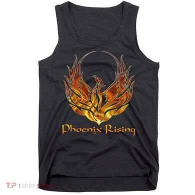 Cool Phoenix Bird Rising Tank Top