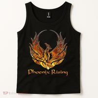 Cool Phoenix Bird Rising Tank Top thumb 2