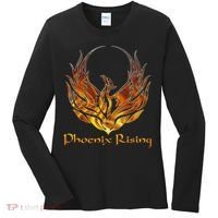 Cool Phoenix Bird Rising Women's Long Sleeve Shirt thumb 0