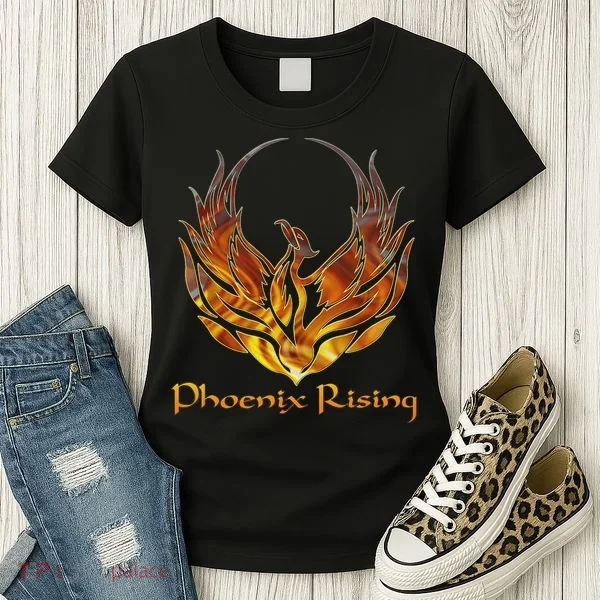 Cool Phoenix Bird Rising Women's T-Shirt