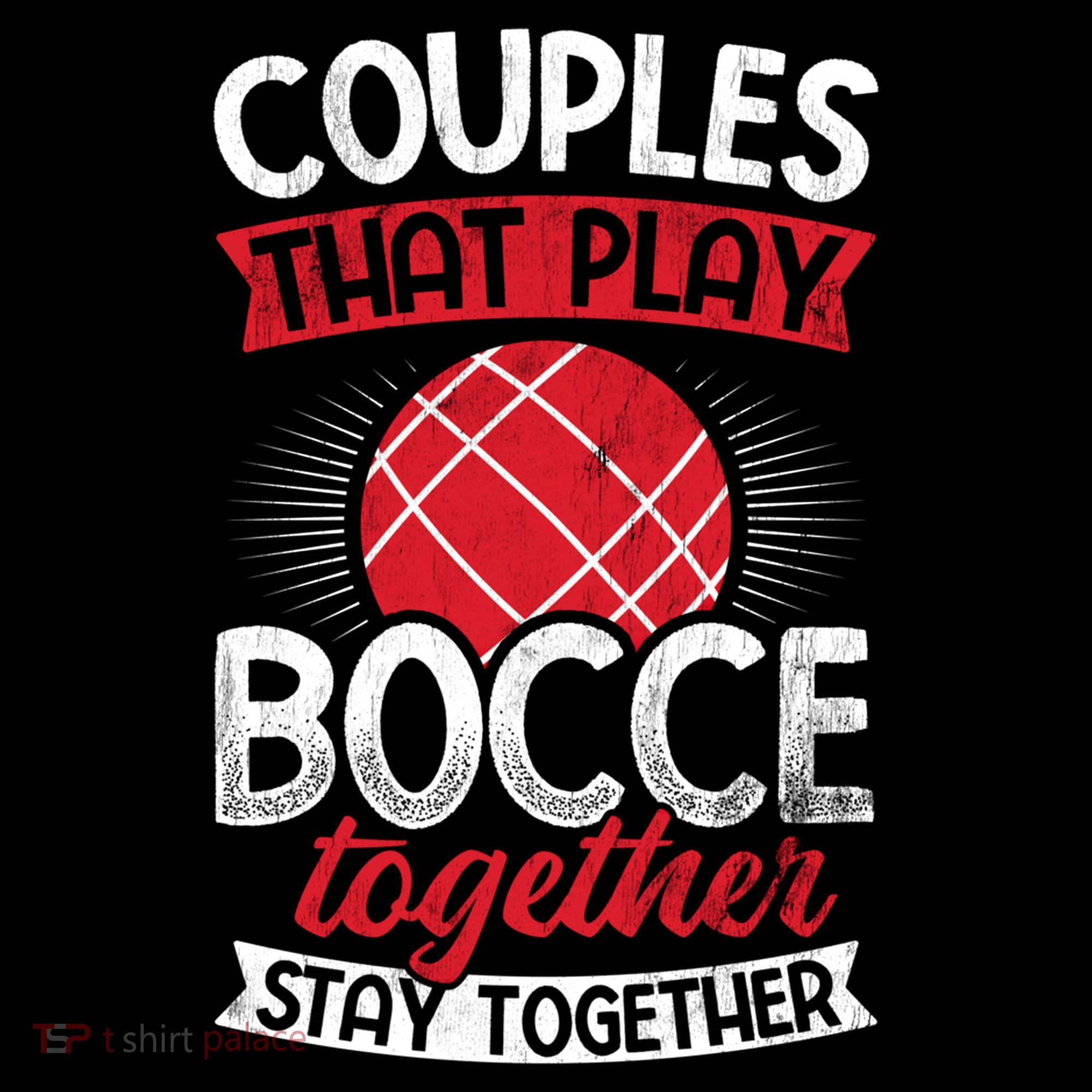 Couples Play Bocce Together Stay Together Bocce Ball Gift Women's Hoodie