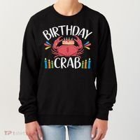 Crab Party Birthday Crab Birthday Women's Sweatshirt thumb 0